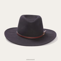unisex bozemani välimüts Stetson must peakatted ZNRBV26