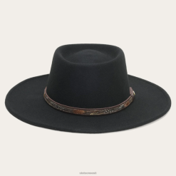 unisex kelso välimüts Stetson must peakatted ZNRBV61