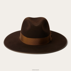 unisex kolmelinnaline fedora Stetson šokolaadi peakatted ZNRBV188