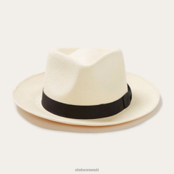 unisex retro panama fedora Stetson loomulik peakatted ZNRBV154