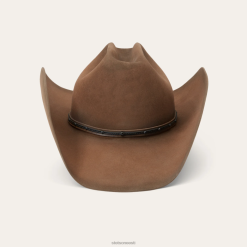 unisex tasandiku boss 6x kauboimüts Stetson assortii pruun peakatted ZNRBV32
